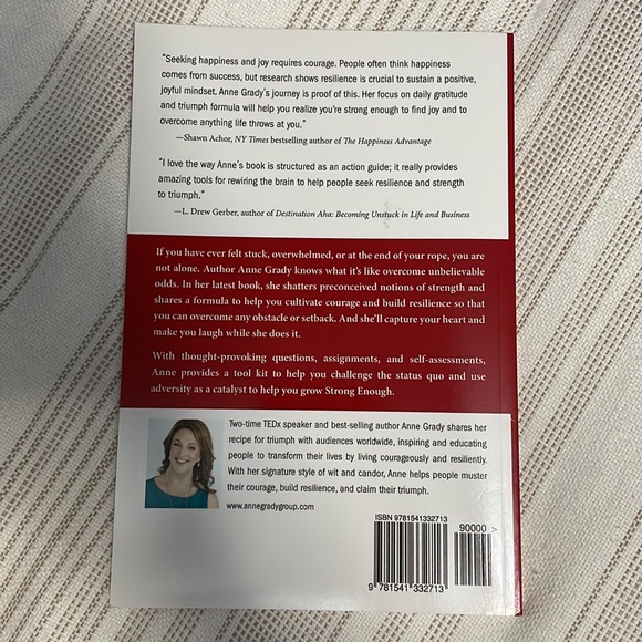 Signed copy of Strong Enough by Anne Grady - Picture 2 of 3